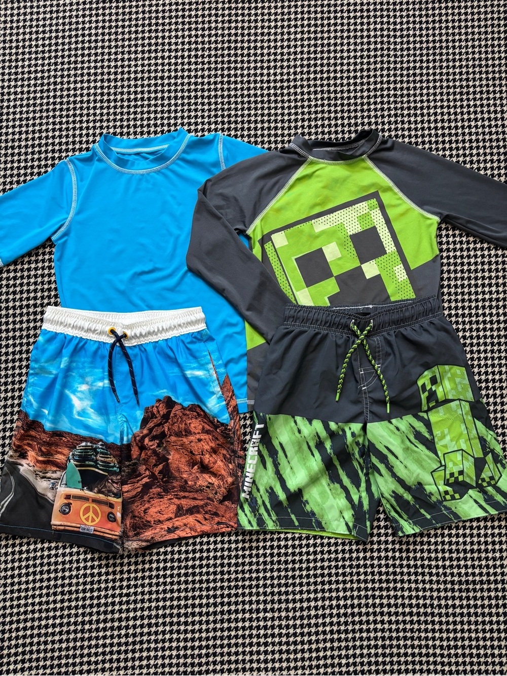 Kids 4-Piece 6/7 Swimsuit Bundle